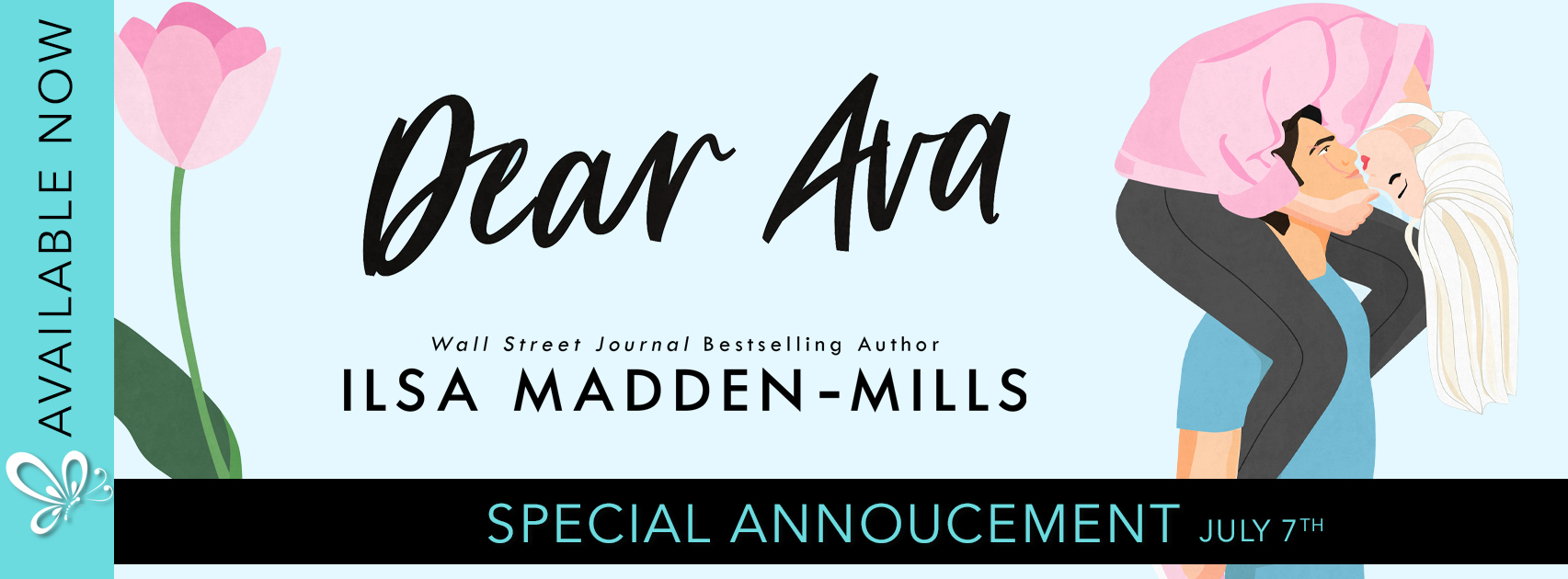 SUPRISE: Dear Ava by Ilsa Madden-Mills is getting a special new cover!